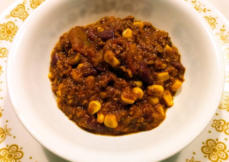 Easy Cheap Dinner Chilli con carne