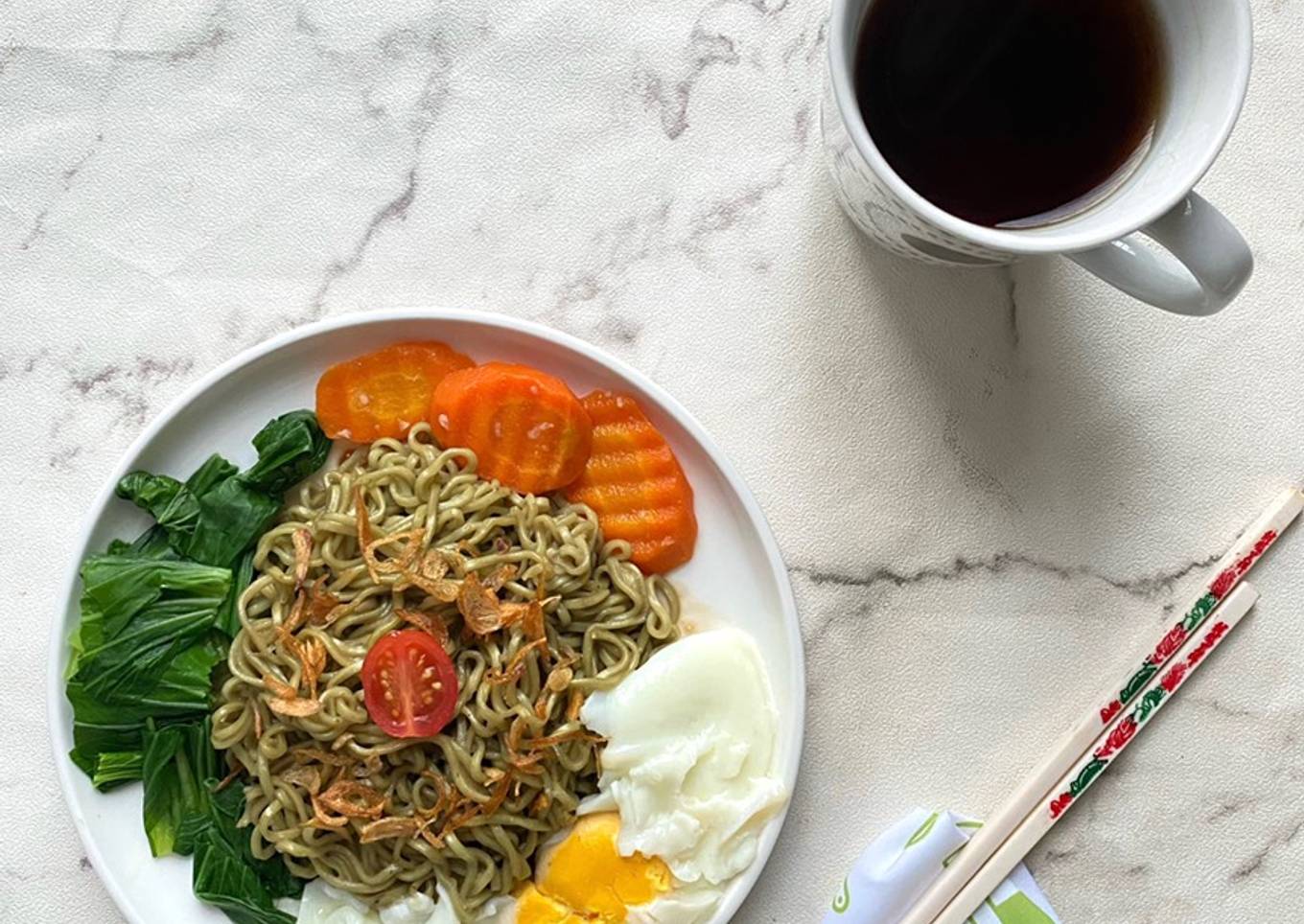 Mie Goreng Sayur Jiwa Pagi