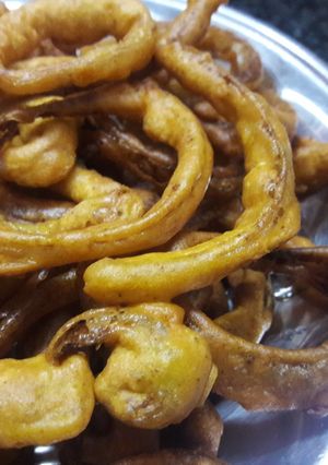 A picture of Easy onion rings.