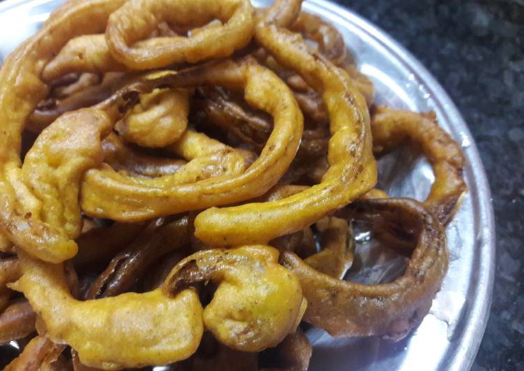 Easy onion rings