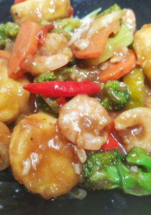 Foto resep Sapo Tahu Udang