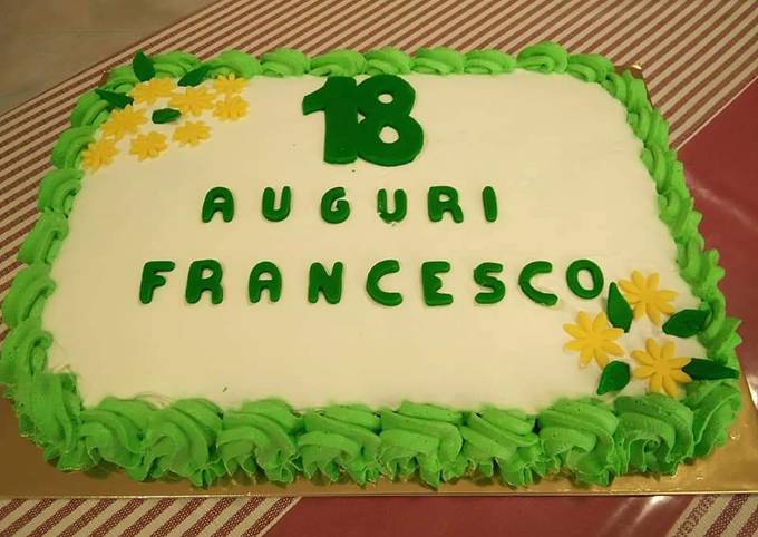 Torta Compleanno 18❤️