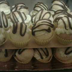 Una foto de Profiteroles rellenos con crema mousseline