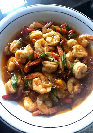 Foto resep Asam manis udang