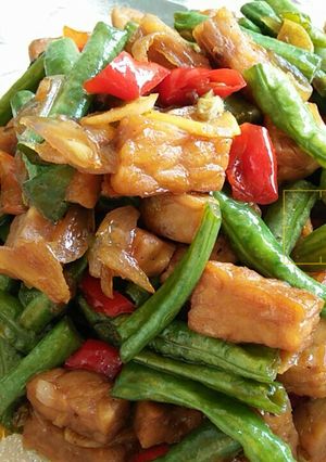 Foto resep Tumis Kacang Tempe Sederhana Ala Anak Kos