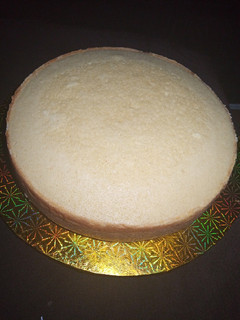 A picture of White forest cake.