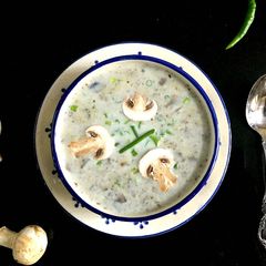 Creamy Mushroom Soup A picture of Creamy Mushroom Soup.