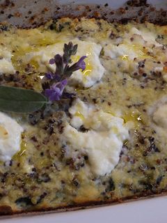Una foto de Doradito de espinacas al queso