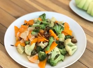 Foto resep Ca Brokoli Wortel Kembang Kol