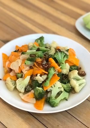 Foto resep Ca Brokoli Wortel Kembang Kol
