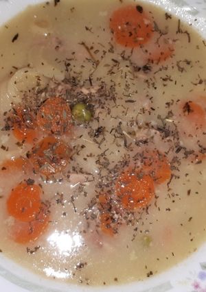 Tárkonyos raguleves recept fotója