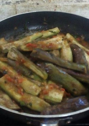 Foto resep Fried Eggplant Spicy