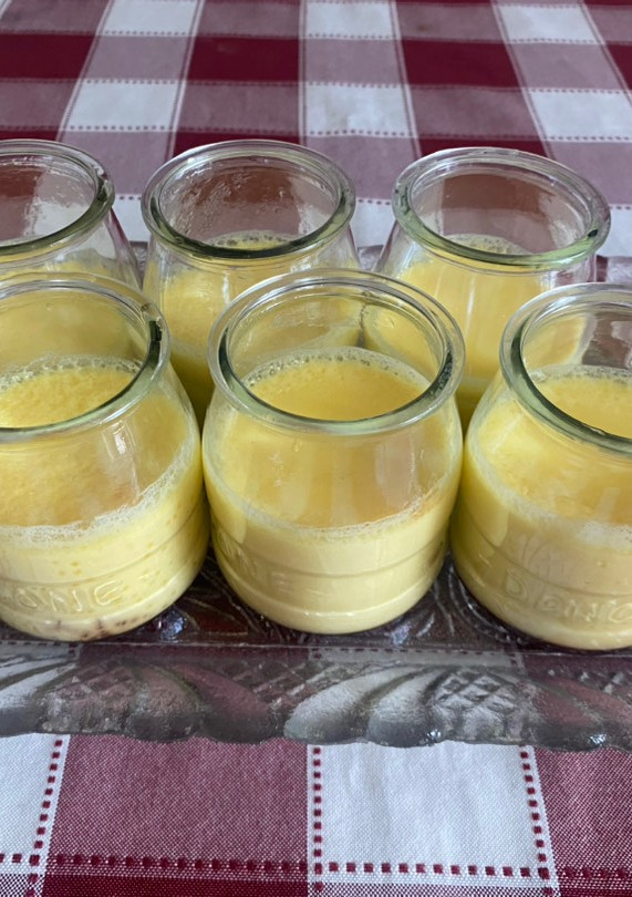 Una foto de Flan de huevo en Thermomix (Varoma)