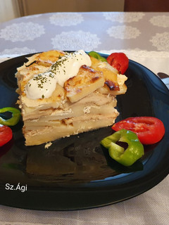 Rakott csirkemell recept fotója