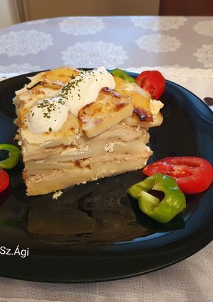 Rakott csirkemell recept fotója