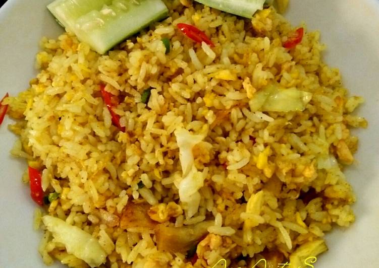 Resep Nasi Goreng Kari yang Bisa Manjain Lidah