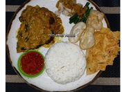 Gambar gulai kerupuk jangek