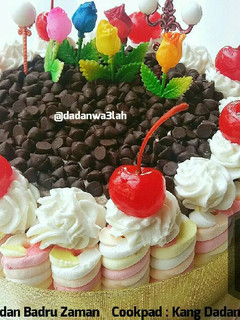 Foto resep Black Forest Hemat (#BeraniBaking)