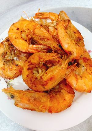 Hình của món Tôm chiên.