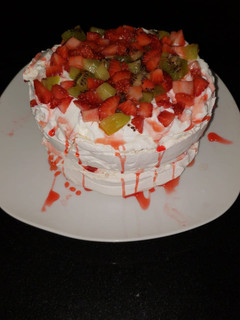 Una foto de Torta de merengue