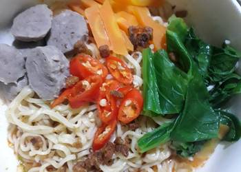 Resep Populer Mi sedap kari spesial Ala Restoran