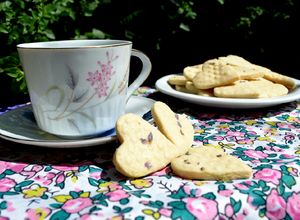 Una foto de Galletitas de limón y lavanda