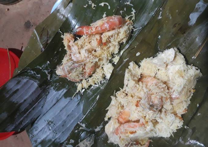 Resep Botok udang Anti Gagal