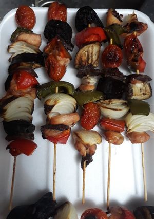 Una foto de Palitos de brochette