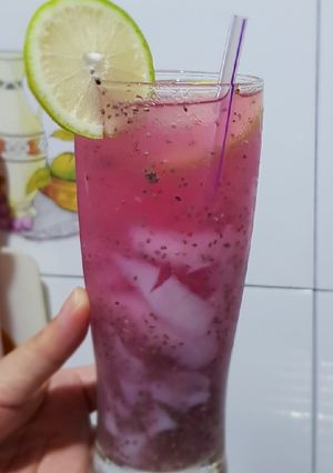 Foto resep Air kelapa Chiaseed sirup