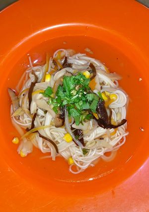 Foto resep Vegetarian mie siram