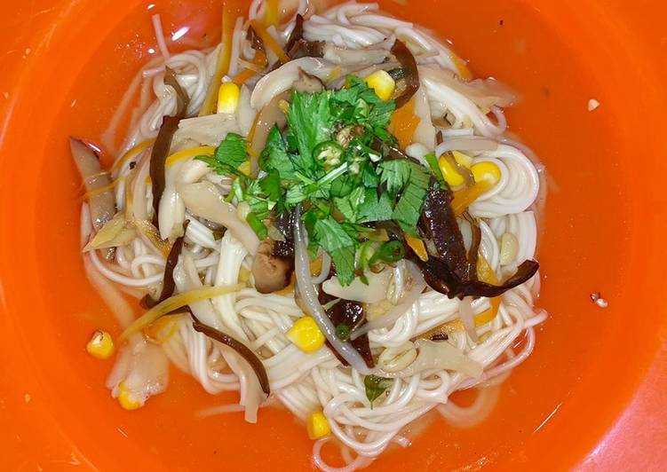 Vegetarian mie siram