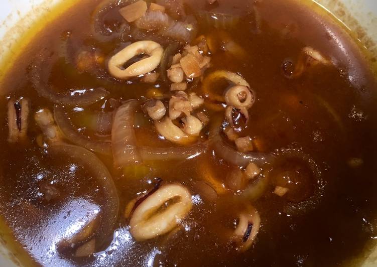 Resep Cumi Saos Mentega Lezat