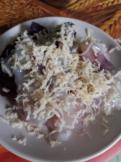 Foto resep Singkong Thailand mix ubi ungu