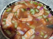 Una foto de camarones fitos