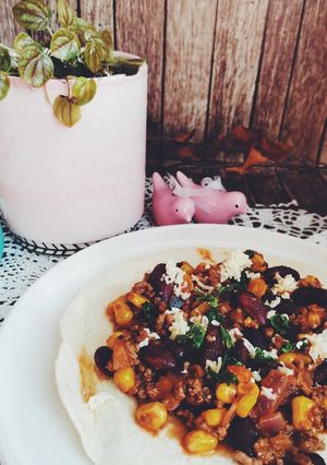 Une photo de Tacos au bœuf