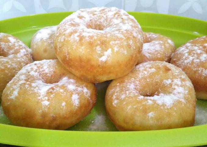 Donken (donat kentang) empuk dan lembut tanpa pengembang donat