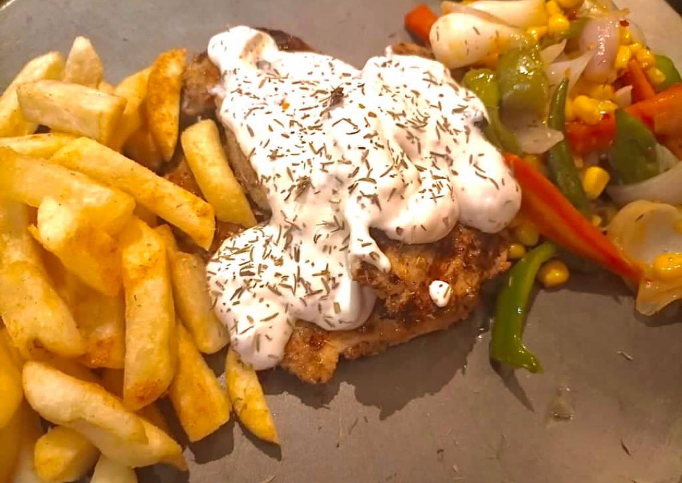 Tuscan Chicken Steak