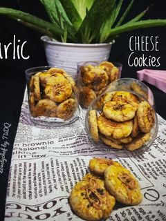 Foto resep Garlic Cheese Cookies