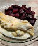 🐠🐟Merluza en salsa bechamel de queso gratinada 🐟🐠 sin tacc