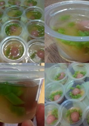 Foto resep Puding mie baso