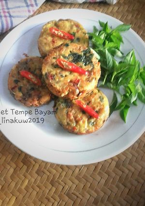 Foto resep Omelet Tempe Bayam