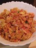 Corn flakes chaat