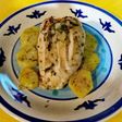 Pechuga de pollo en miel y orégano