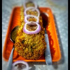 A picture of Mix veg kabab.