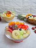 Salad Buah Saus Creamy Orange mint (Dressing)