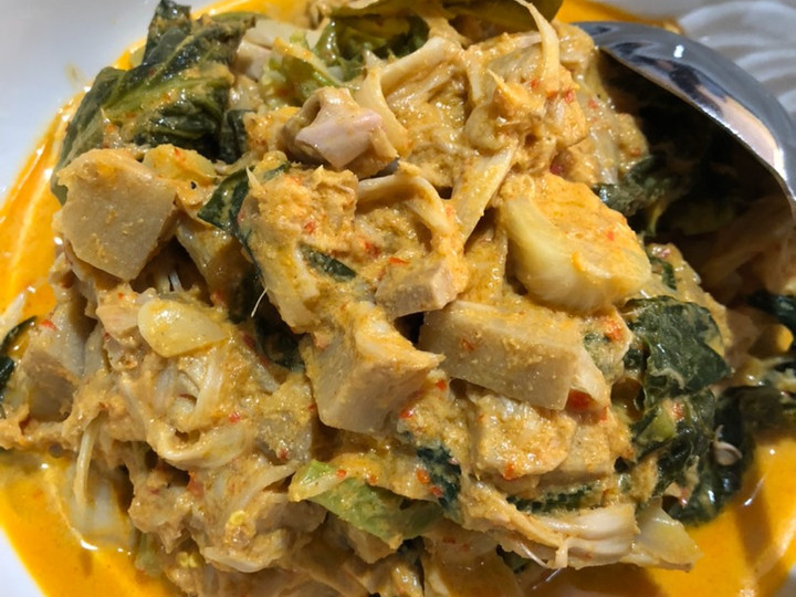 Resep Gulai Cubadak (Nangka) &amp;amp; Sawi, Menggugah Selera