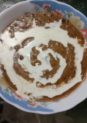 A picture of Daal makhani.