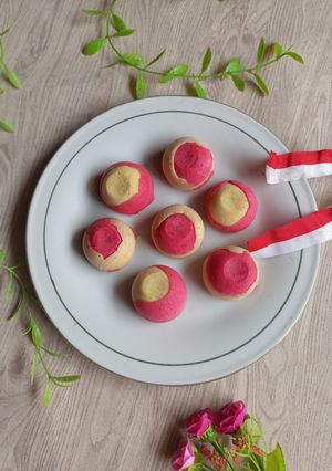 Foto resep Bakpia Kukus Merah Putih