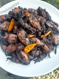 Foto resep Cumi bumbu hitam
