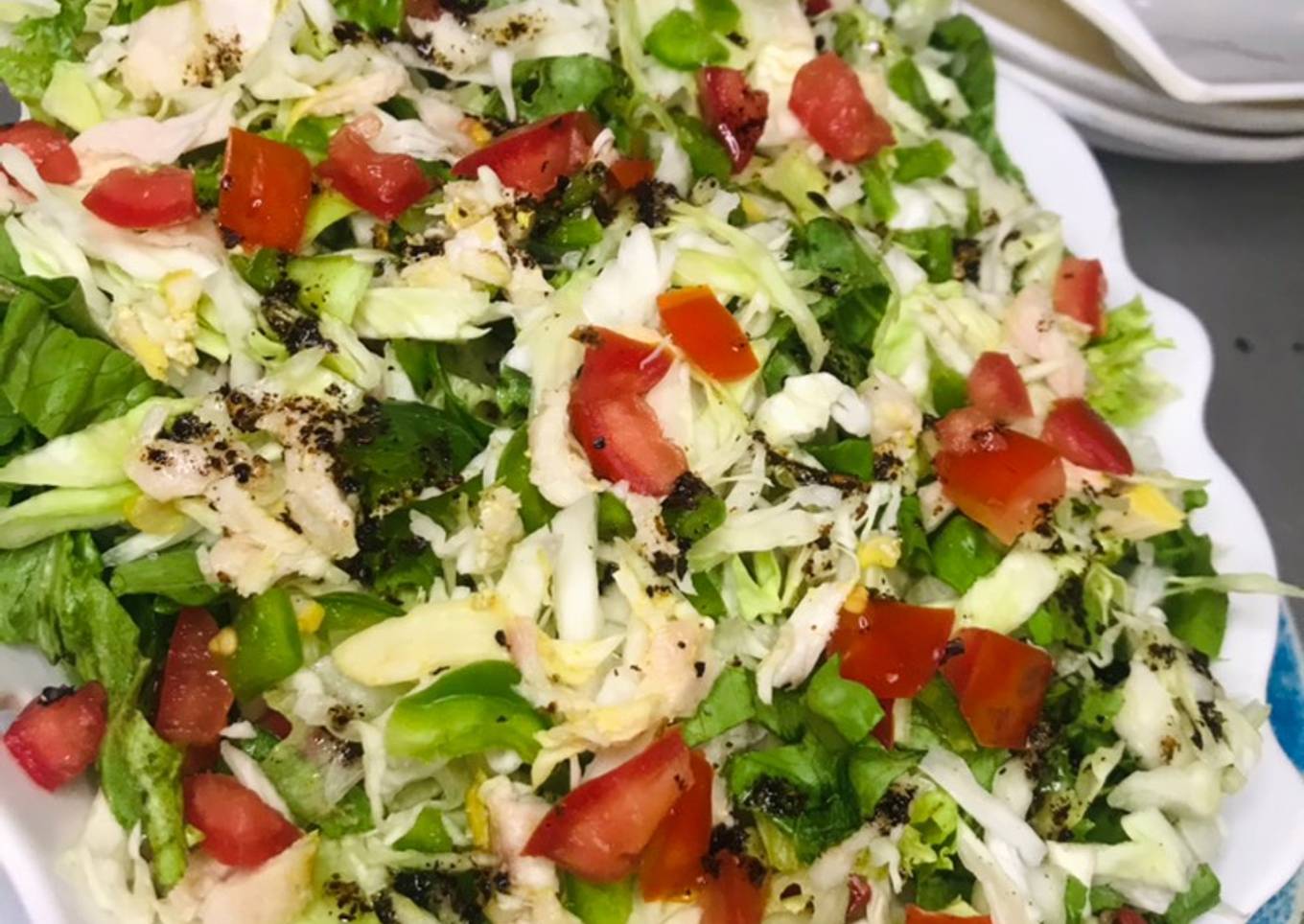 Easy iftar chicken salad